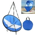 thumbnail image 1 of RUNROTOO Kayak Wind Sail Paddle Kayak Boat Wind White with Clear Viewing for Rowing 1Pcs, 1 of 5