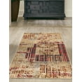 thumbnail image 4 of Unique Loom Saturn Collection Area Rug - Sky (2' 2" x 7' Runner Multi/Cream), 4 of 11