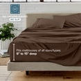 thumbnail image 6 of Bare Home 5-Piece Bed-in-a-Bag - Twin XL, Cocoa with Cocoa Sheet Set, 6 of 9