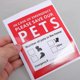 thumbnail image 2 of 10 Sheets Emergency Alert Pet Finder Stickers Emergency Alert Decal Pets Rescue Sticker, 2 of 3