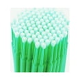 thumbnail image 1 of maskred Cils Extension Micro Applicateur Brosse Double Tête Coton Microbrush Vert 5Set, 1 of 6
