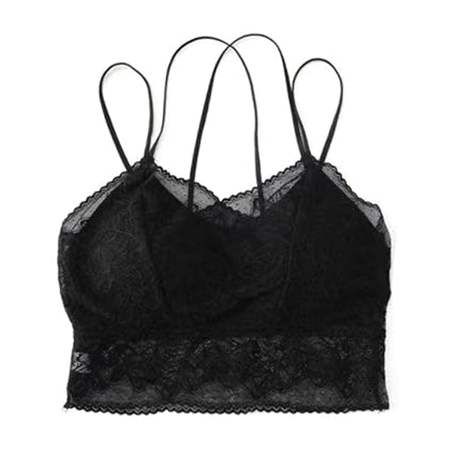 Bralette de encaje francés para mujer y Gril, sujetadores exteriores, Bralettes sexis, espalda Sexy, circunferencia del pecho 70-130cm