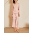 thumbnail image 7 of Richie House Women’s Pajama Set Soft Short & Long Sleeve Top with Pants Pjs Sets RHW2912-A-S, 7 of 7