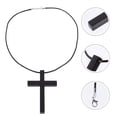 thumbnail image 4 of 1Pc Alloy Cross Rear View Mirror Pendant Car Interior Hanging Decor Auto Pendant, 4 of 8