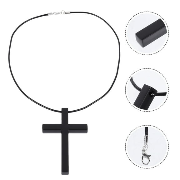 UPKOCH 1Pc Cross Mirror Hanger for Car Interior Black Rearview Mirror Accessory