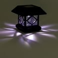 thumbnail image 3 of GreenLighting Summit Solar Post Cap Light for 4x4 Wood Posts 4 Pack (Black), 3 of 6