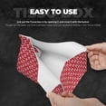 thumbnail image 5 of Lsque Ladybugs And White Dots Printed Long Tissue Box Cover Holder, Facial Paper Organizer Dispenser,Triangle with Bottom Belt, PVC Leather Decorative Organizer, 5 of 9
