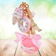 thumbnail image 3 of Llavero con forma de pastel de macarrones, colgante para bolso, joyería, regalo (rosa), 3 of 7