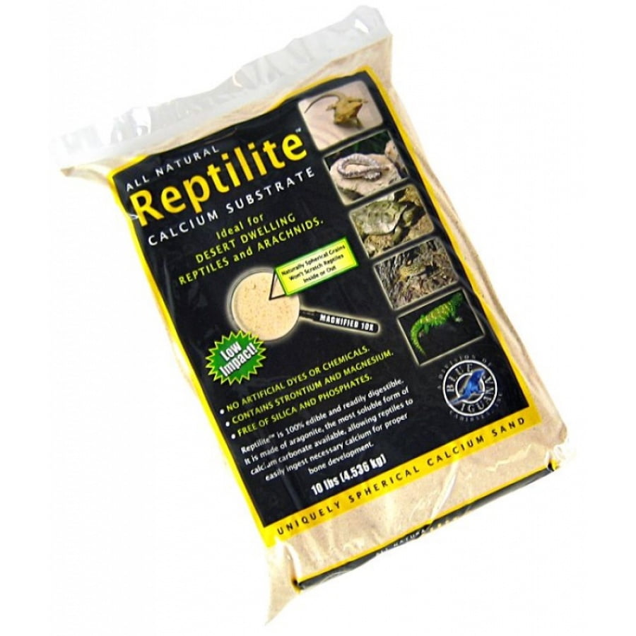 Blue Iguana Reptilite Calcium Substrate for Reptiles Aztec Gold