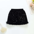 thumbnail image 4 of RMGVDSD Kids Sparkly Sequin Skirt For Girls Elastic Waistband Skirts With Lining Glitter Short Skirt Mini Skirts Party Everyday Wear Formal Party Dresses, 4 of 5