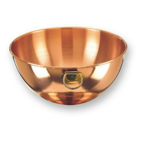 Old Dutch Solid Copper Beating Bowl - 4.5 qt.