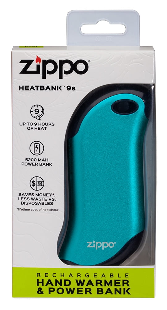 Zippo Blue Heatbank 9s Rechargeable Hand Warmer