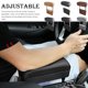 thumbnail image 4 of Riwesomey Universal Car Center Console Arm Rest Box Interior ajustable para teléfono inteligente Automoción decorativa y accesorios negro rojo, 4 of 6