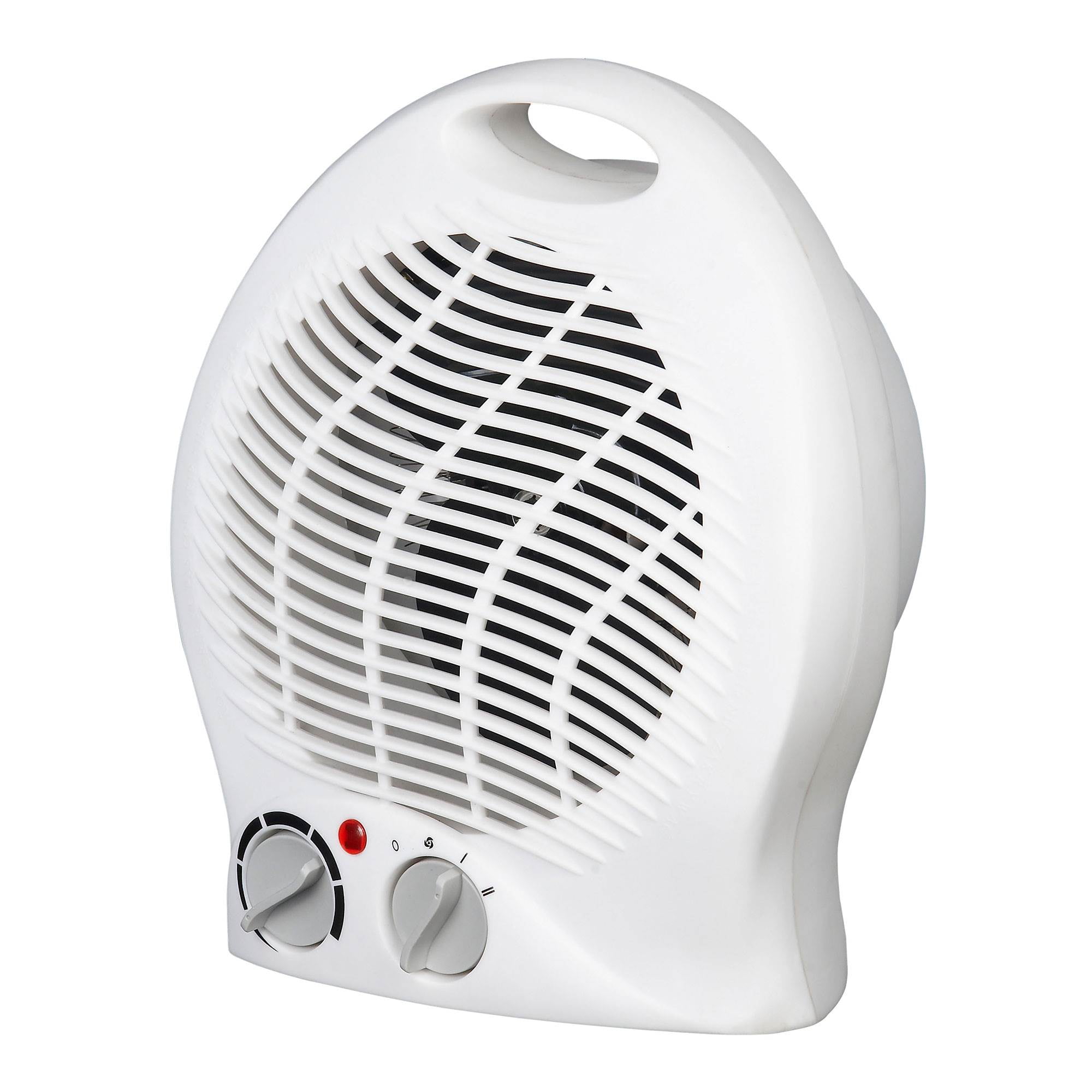 Westinghouse 1500 Watt 120V Portable Desktop Fan Space Heater, White