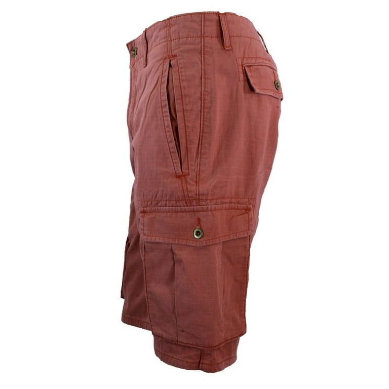 Red levi cargo shorts deals