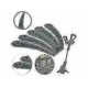 thumbnail image 4 of 50x Grass Strimmer Trimmer Plastic Blades Set For Bosch Art23-18li Art26-18li-Yvan, 4 of 4
