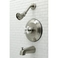 thumbnail image 2 of Kingston Brass KB3638PXT Tub and Shower Trim Only, Brushed Nickel, 2 of 3