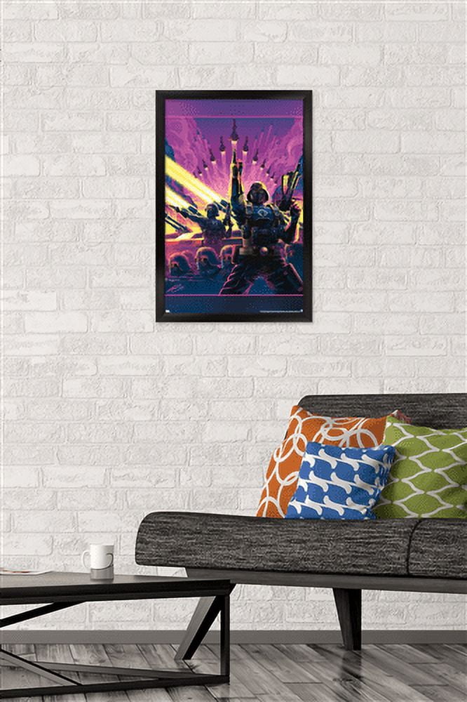 G.I. Joe - Cobra Officer Wall Poster, 14.725" x 22.375", Framed