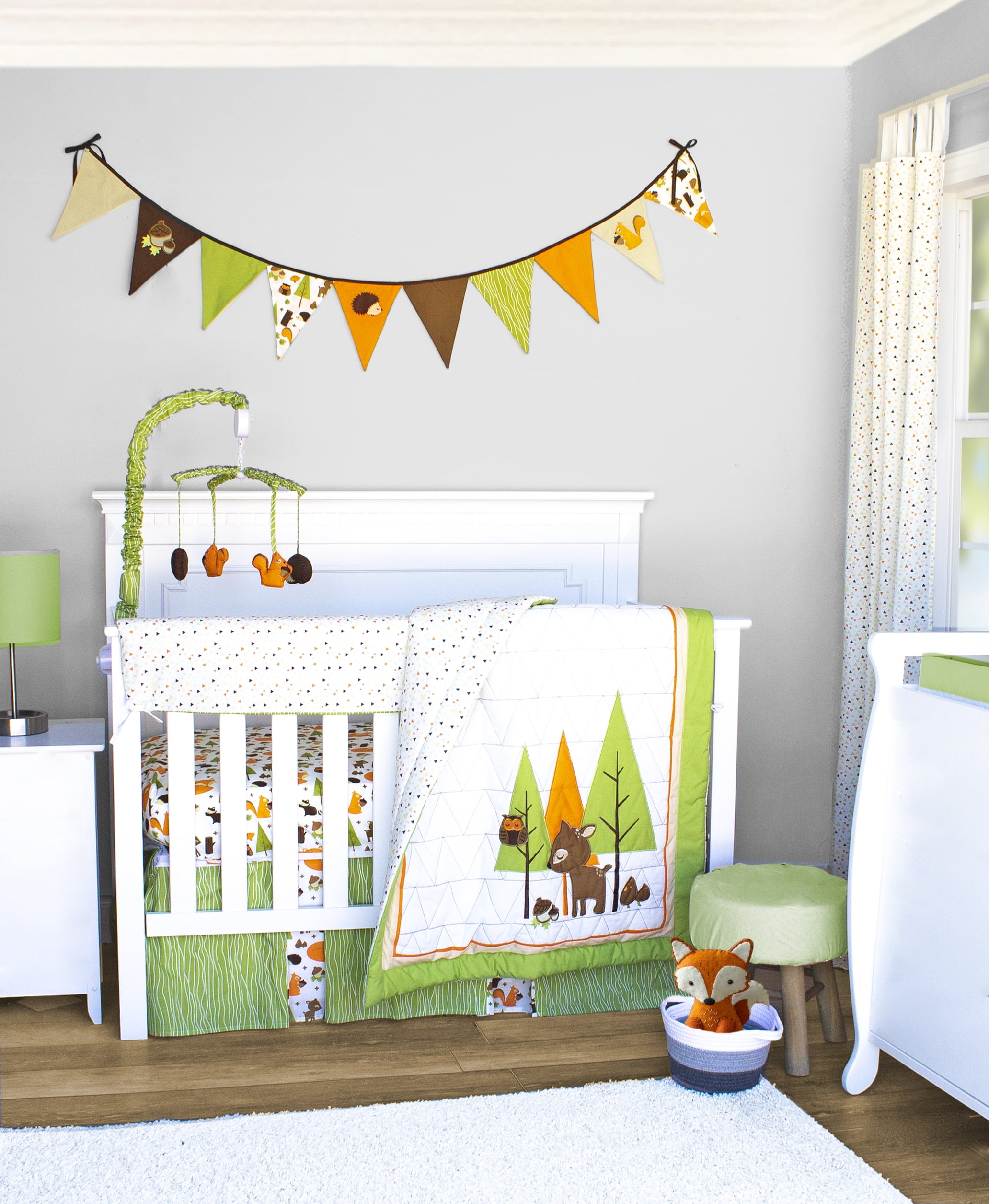 woodland crib bedding walmart