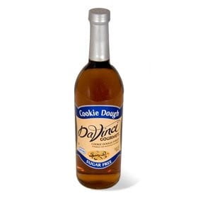 Da Vinci Sugar Free Syrup, Cookie Dough, 750 mL (Glass) by Kerry