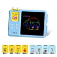 thumbnail image 1 of Goolrc Talking Flash Cards Writing Tablet 2 in 1 LCD Drawing Board Blue, 1 of 7