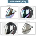 thumbnail image 2 of Open helmet sun visor motorcycle helmet bubble lens 3 button bubble windproof sun visor, 2 of 8