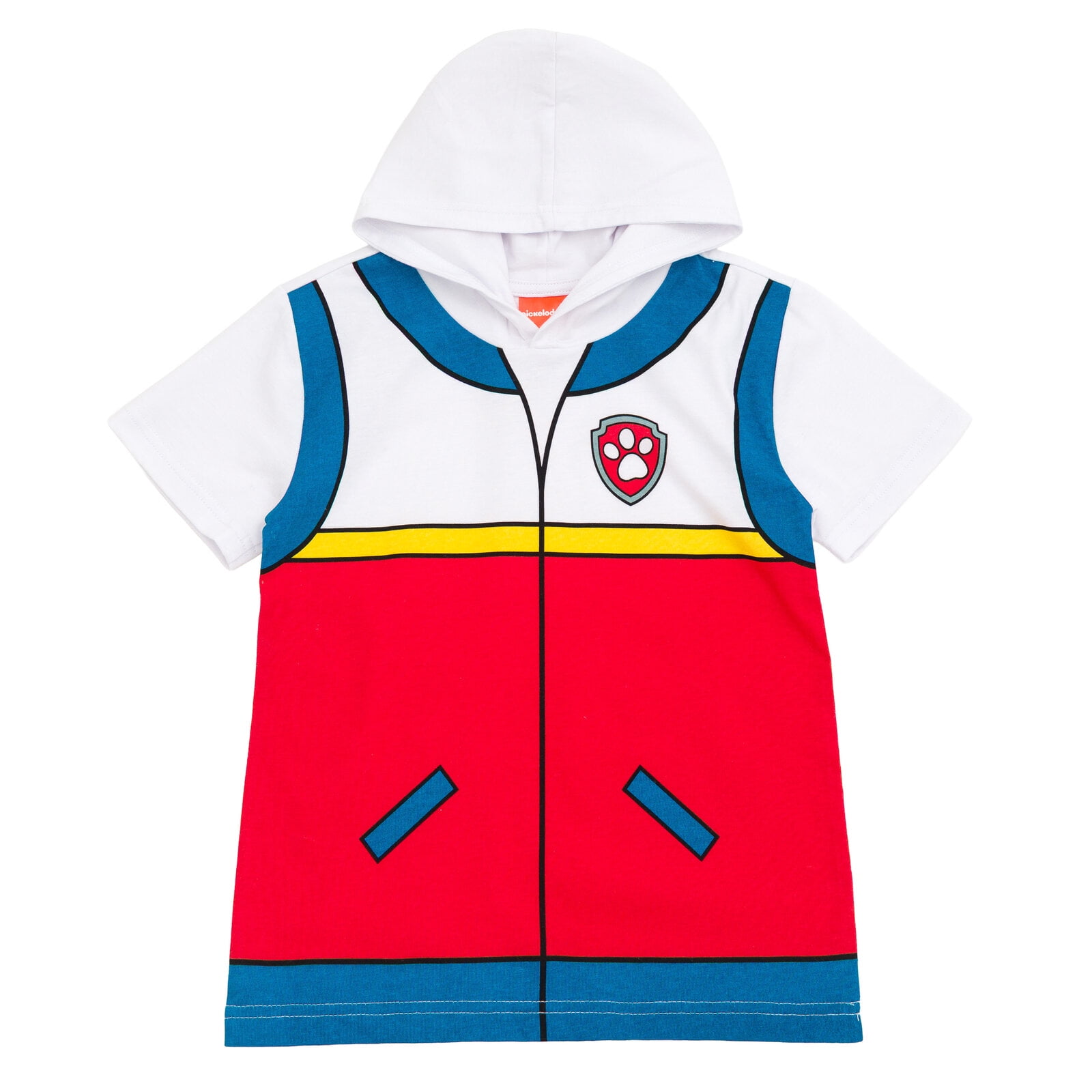 Paw Patrol Ryder Hooded Matching Family Cosplay T-Shirt Adult