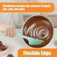 thumbnail image 5 of PQPO Silicone Spatula for Mixer Beater Scraper, Non-Stick Spatula for Baking, Scraping, Mixing, Cooking, Heat-Resistant Spatulas for Kitchen Aid Mixer Accessories, Multipurpose Kitchen Tools, Black, 5 of 8