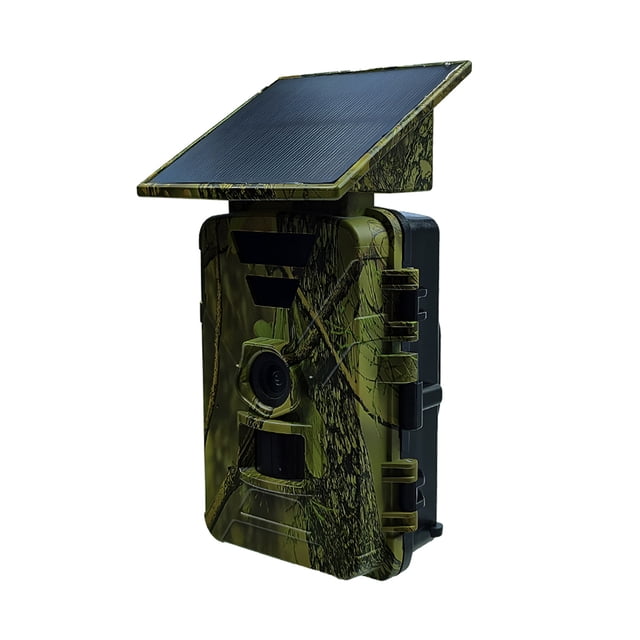 Vision Solar Trail Camera 8K 60MP Cámara De Caza De Vida Silvestre Wifi IP66 Cámara De Juego De Visión Nocturna Al Aire Libre Impermeable