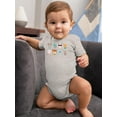 thumbnail image 2 of Cute Animal Faces Bodysuit Infant -Image by Shutterstock,  12 Months, 2 of 4