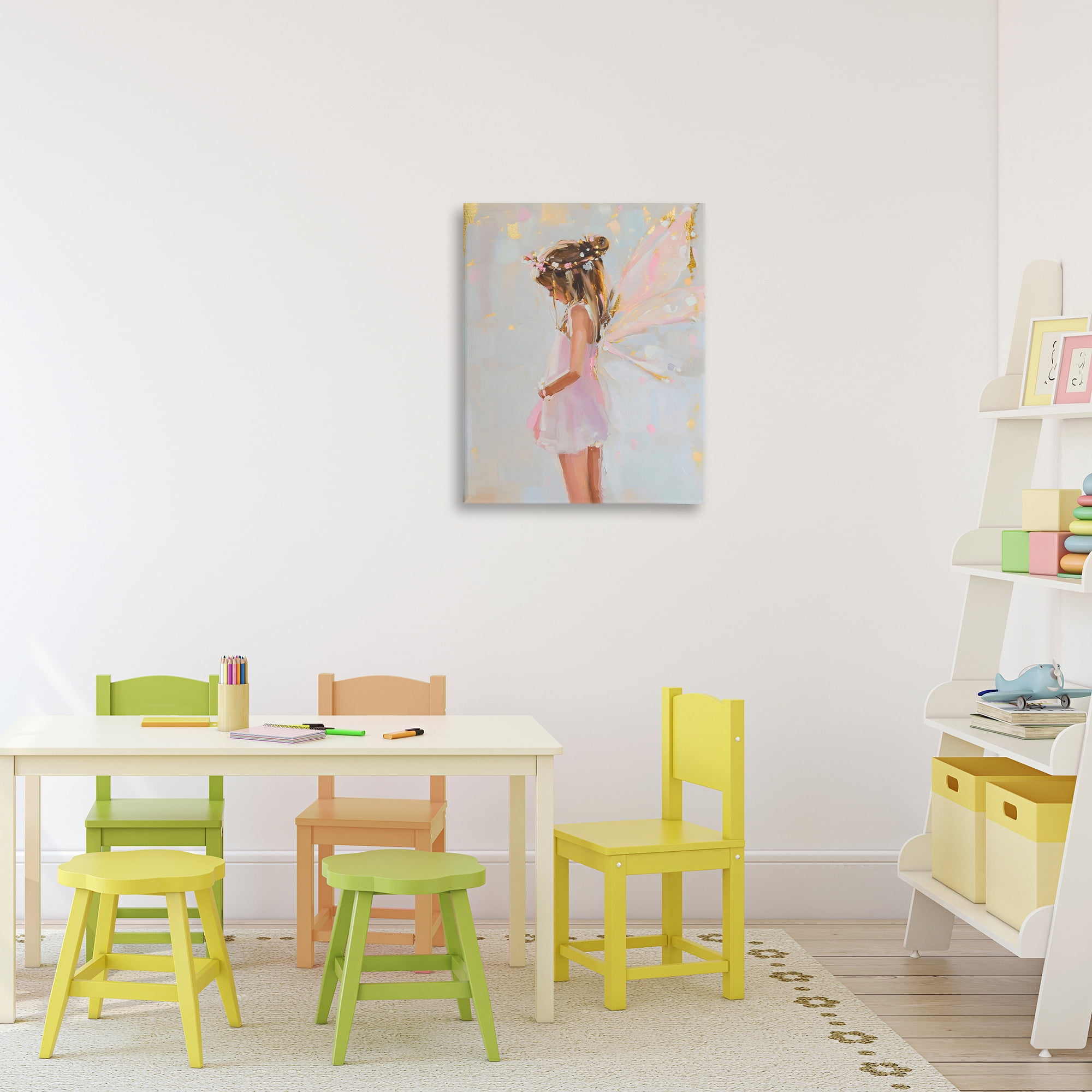 Stupell Industries Youthful Fairy Girl Canvas Wall Art, design by The Prints Vibe