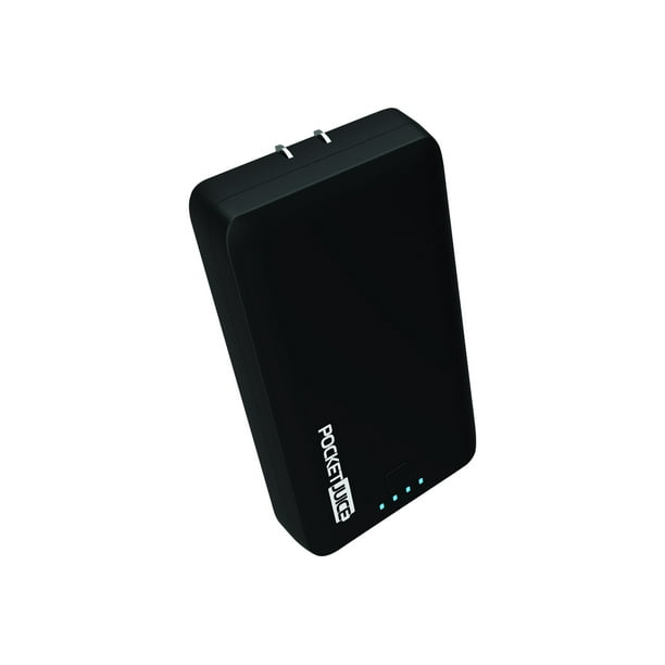 Tzumi Pocket Juice Slim 12,000mAh Solo Portable Charger, Black