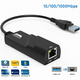thumbnail image 2 of Adaptador Ethernet Usb 3.0 A Rj45  Lan 1000mbps Belug,  Negro, 2 of 5