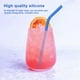 thumbnail image 5 of Silicona Reutilizable Pajas Accesorios para beber Bebidas Batido Batido Flexible Paja Botella de agua Reemplazo Color aleatorio 6 Piezas 2 Pinceles Monstrate HA011566-01, 5 of 7