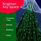 thumbnail image 4 of Cadena de luces TWINGLEHOME 100, color verde incandescente, 6 m, 4 of 6