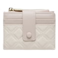 thumbnail image 1 of Carteras Laklulu Cartera pequeña para mujer Cartera organizadora de cuero PU con cremallera Monedero plegable Cartera pequeña, 11,2*8*2 cm, 1 of 6