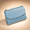 Blue, variant on Bright Purple Genuine Leather Card Holder Wallet