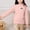 Pink, variant on Children's Long Sleeved High Neck Top Suitable for Both Men and Women A Casual and Comfortable Basic Shirt Kids Cotton Turtleneck