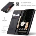 thumbnail image 4 of CaseMe Leather for Google Pixel 10A Case, Flip Wallet Leather Case with Card Holder Magnetic Closure Shockproof Kickstand Protective Phone Cases Cover,Black,For Google Pixel 10A, 4 of 11