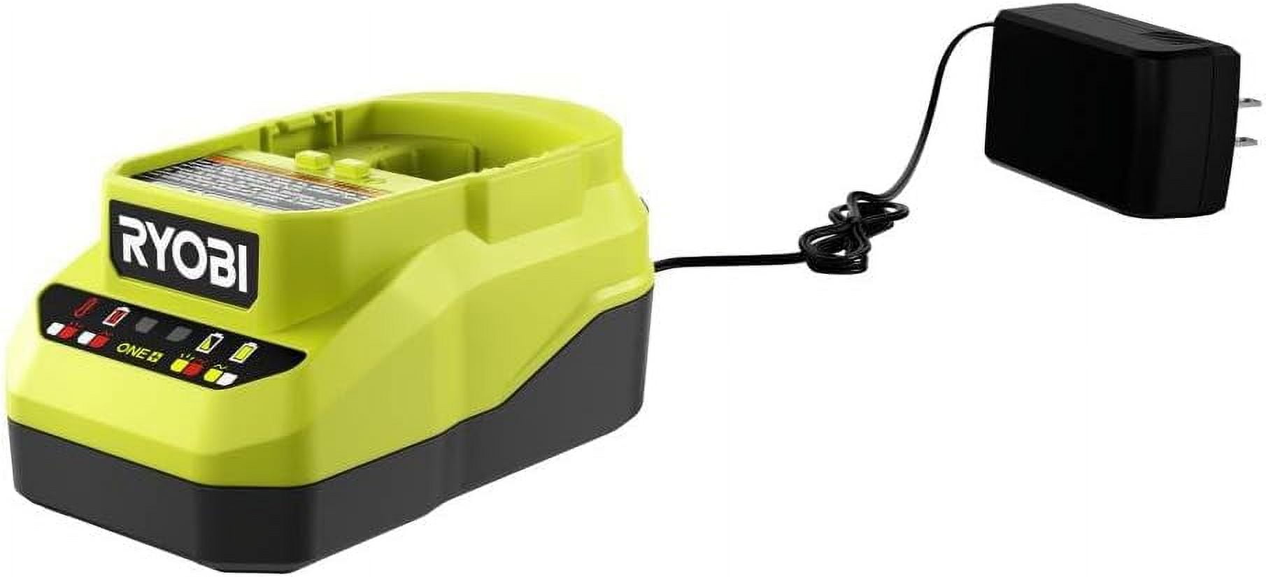 RYOBI ONE+ 18V Lithium-Ion 2.0 Ah Compact Battery and Charger Starter Kit