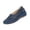 Blue, variant on Women's Hollow-Out Orthopedic Loafers, Closed-Toe Wedge Shoes, Breathable Walking Shoes with Arch Support Blue