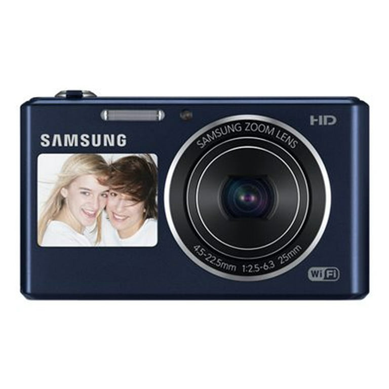 cascada pestaña Destreza Samsung SMART Camera DV150F - Digital camera - compact - 16.2 MP - 720p - 5x optical zoom - Wi-Fi - cobalt black - Walmart.com cascada pestaña Destreza Samsung SMART Camera DV150F - Digital camera - compact - 16.2 MP - 720p - 5x optical zoom - Wi-Fi - cobalt black - Walmart.com