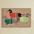 thumbnail image 7 of pdqouc Funny Dogs Theme Doormat For Entrance Way Welcome Mat with Slip Back Kitchen Rugs Polyester Throw Blankets for Sublimation Throw Blankets Baseball Throw Blanket, 7 of 7
