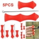 thumbnail image 5 of 1 Juego Protectores Dedos para Tiro Con Recurvo Protectores Dedos Protectores Dedos Silicona Protectores Y Flecha (rojo), 5 of 8