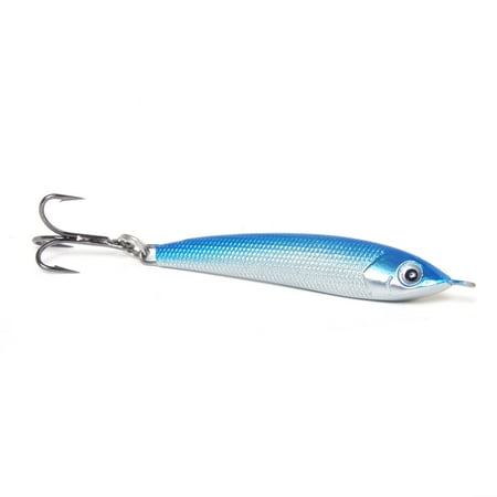 UPC: 0046837200480 | Clarkspoon Fishing Lure MJ15-BLU/SIL Minnow Jig 1.5oz Blue And Silver