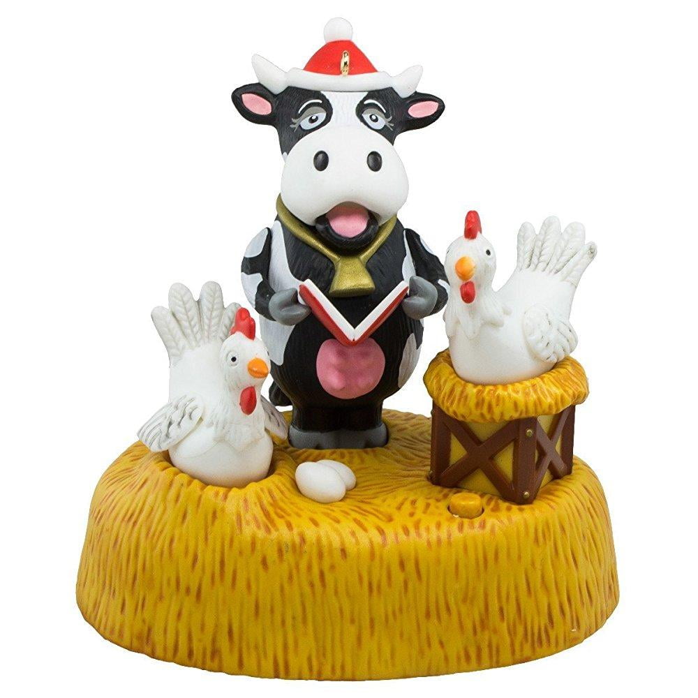hallmark 2016 mooey christmas musical/motion christmas ornament