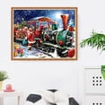 thumbnail image 3 of Tren de Navidad Wdftyju 5D bricolaje taladro diamante pintura decoración del hogar, 3 of 9