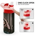 thumbnail image 4 of Kids Young-Boy Never Br-oke Again Water Bottle Insulated Stainless Steel Water Bottles with Straw Lid 12oz Thermos, 4 of 8