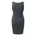 thumbnail image 4 of TAIAOJING Maternity Maxi Dress Women Casual Sleeveless Solid Color Crew Neck Tanks Dress Pregnancy Bodycon Dresses, 4 of 6