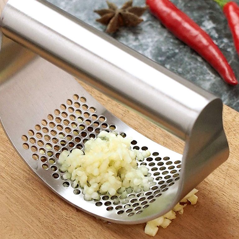 Garlic Press for Kitchen, Ginger Peeler Garlic Crusher - Yahoo Shopping